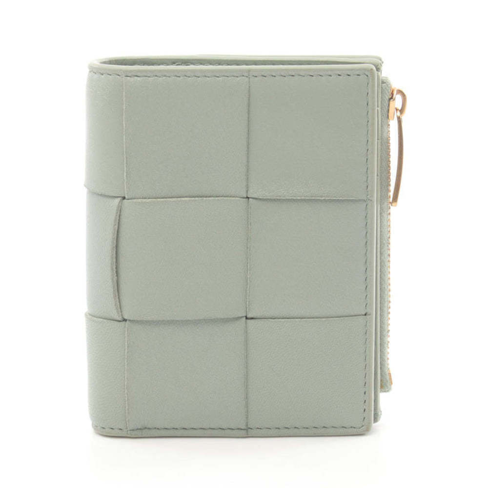 Maxi intrecciato Bi-fold wallet
